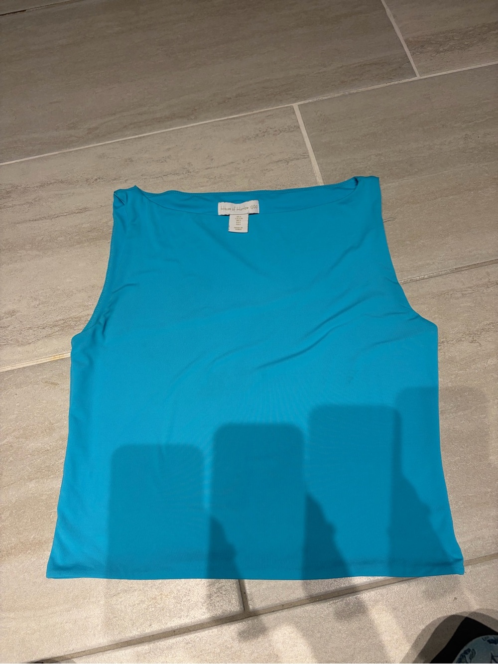 House of Harlow Aqua Tank Top Size L